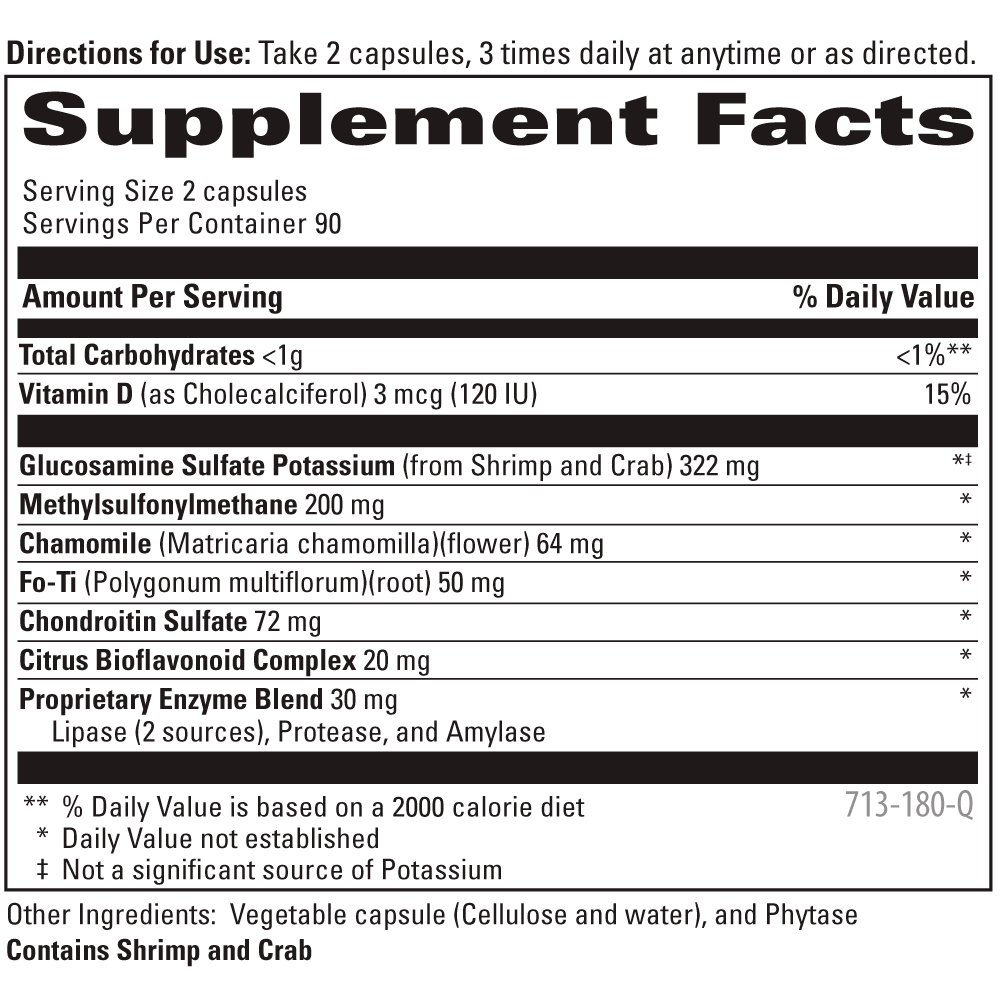 OSTEO 180 label